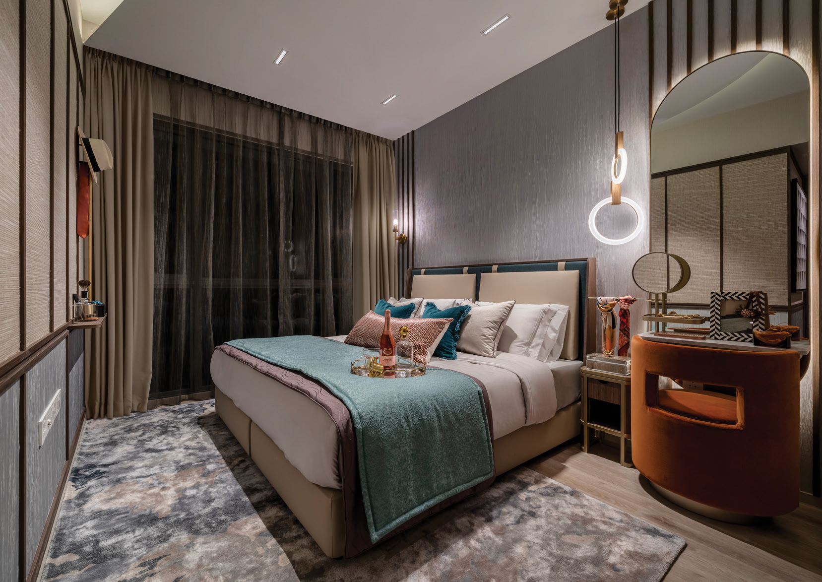 Grand Anderson Residences with the exclusive bedroom